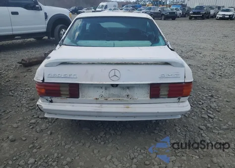 1984 Mercedes Benz 500Sec из США, поврежденный, VIN WDB12604412007325